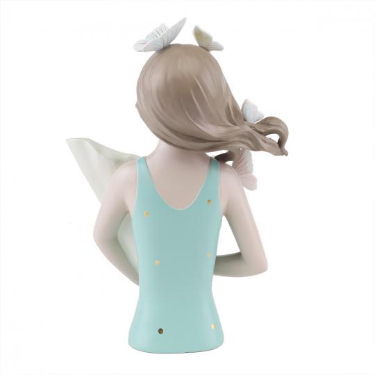 Ваза статуэтка Magic Gardens Desire Девочка с бабочками 32х13х20 см - фото 2 Ваза статуэтка Magic Gardens Desire Девочка с бабочками 32х13х20 см - фото 2