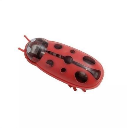 Іграшка для котів PetFun Жук на батарейках 4,5х1,5х1,5 см Червоний (56003526)