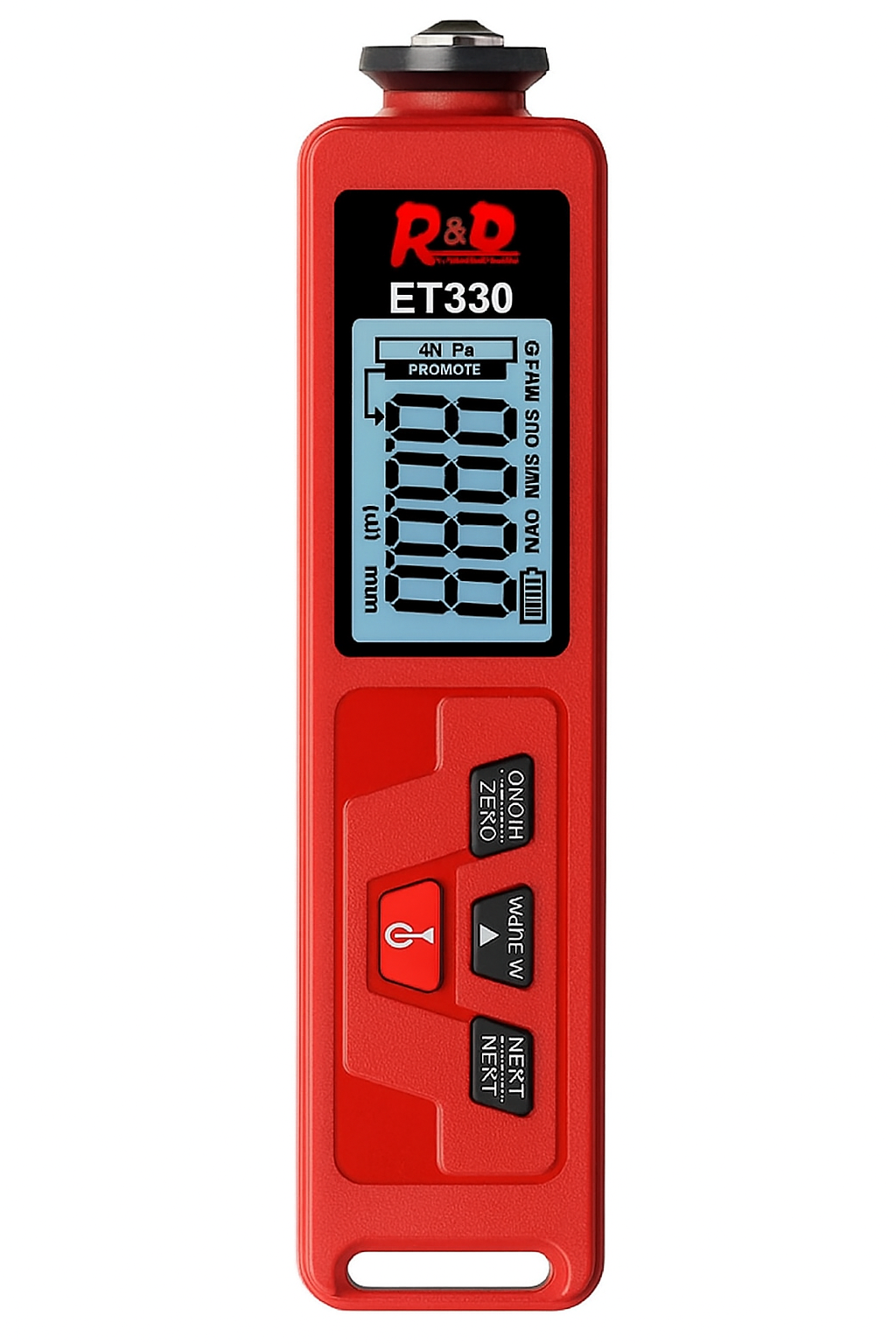 Товщиномір фарби автомобільний R&D ET330 B-red 0-1500 мікрон Fe&NFe (1195785897) Товщиномір фарби автомобільний R&D ET330 B-red 0-1500 мікрон Fe&NFe (1195785897)