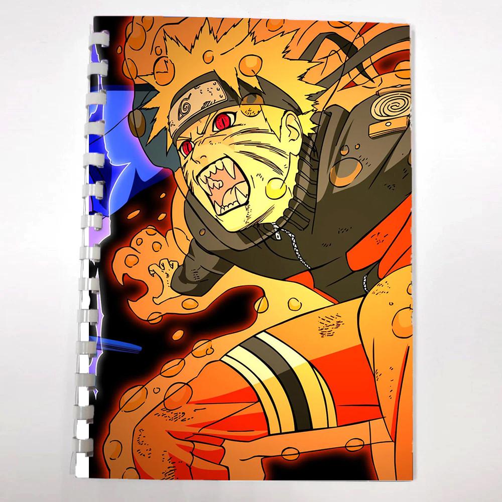 Блокнот Скетчбук аниме Наруто Саске (sk0027)