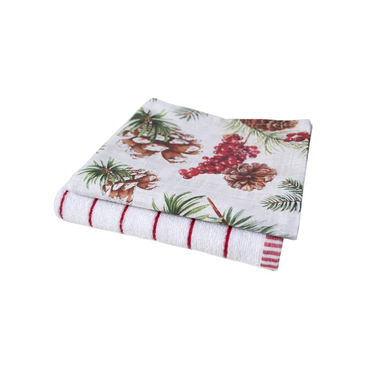 Набор полотенец Lotus Home Forest Treasures 2 шт. 40x60 см (svt-2000022348263) - фото 3 Набор полотенец Lotus Home Forest Treasures 2 шт. 40x60 см (svt-2000022348263) - фото 3