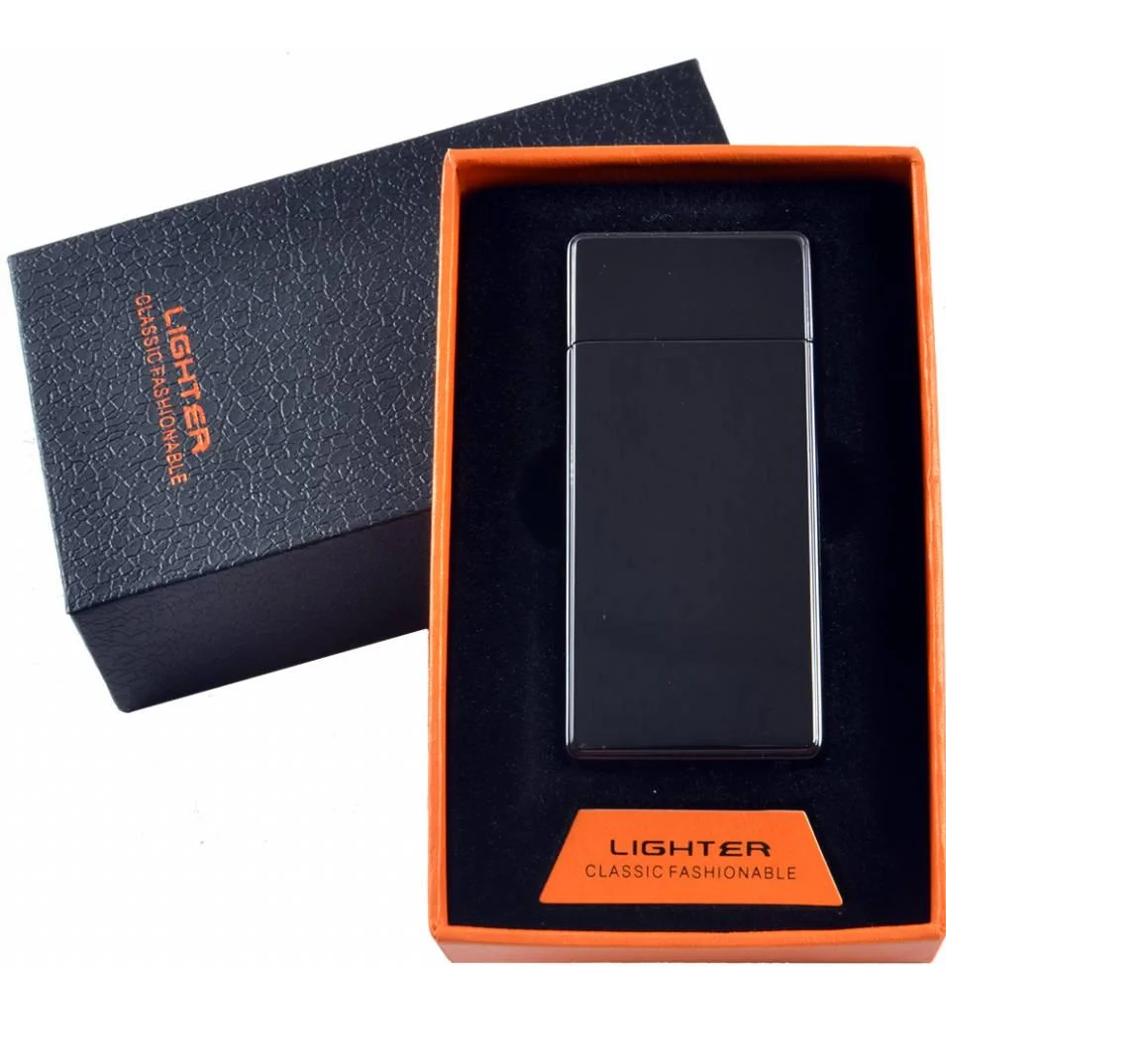 USB-зажигалка газовая Previal Турбо 2в1 и спираль накаливания Black (32162033)