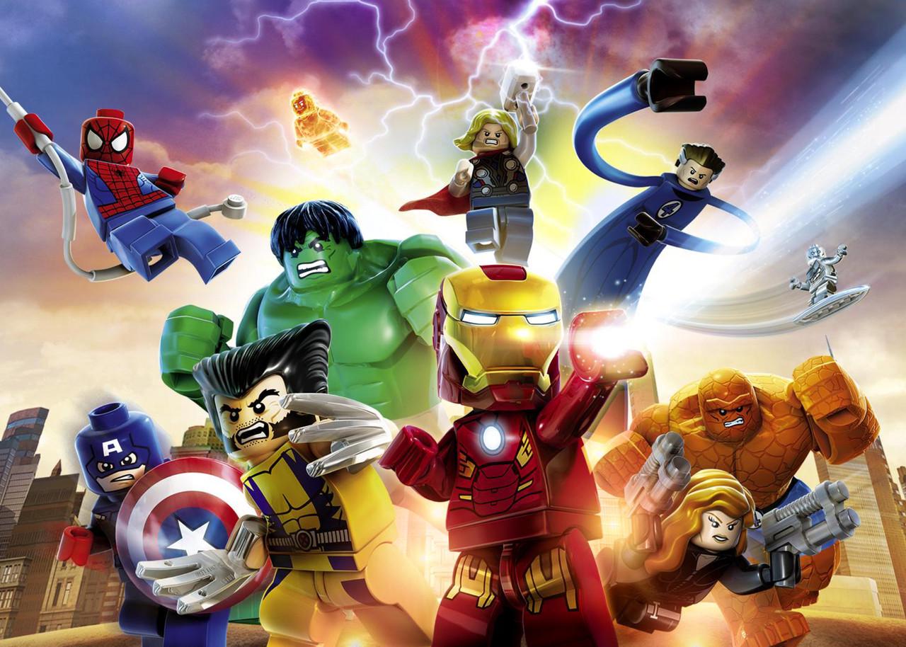 Картина постер Gee! Avengers Мстители лего 60х40 см AG.09.063