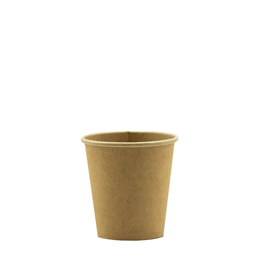 Стакан бумажный крафтовый 110 мл 50 шт.