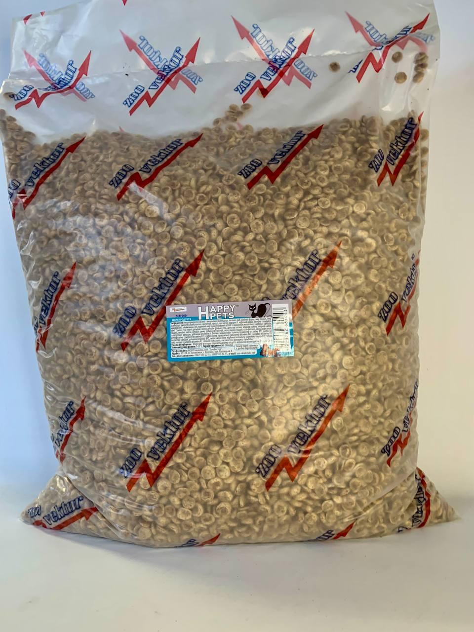 Сухий корм для котів Нappy Pets OPTIMAL "SEAFOOD 8 кг - фото 8 Сухий корм для котів Нappy Pets OPTIMAL "SEAFOOD 8 кг - фото 8