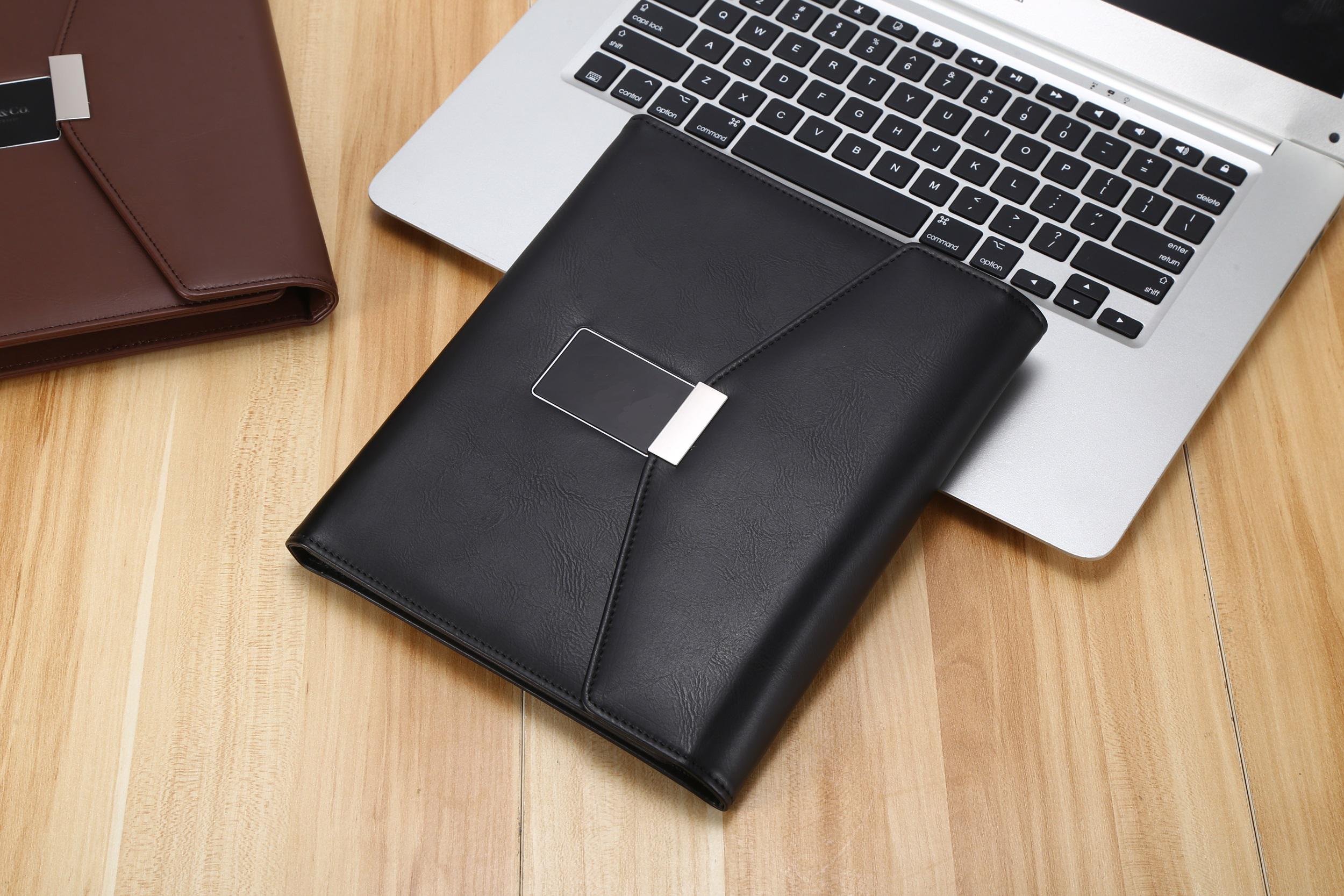 Смарт-блокнот ежедневник AB tech с флешкой 16 Гб и беспроводной зарядкой Power Bank 8000 mAh - фото 7