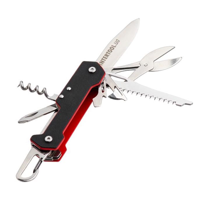Багатофункціональний складаний ніж Intertool HT-0597 - фото 2 Багатофункціональний складаний ніж Intertool HT-0597 - фото 2