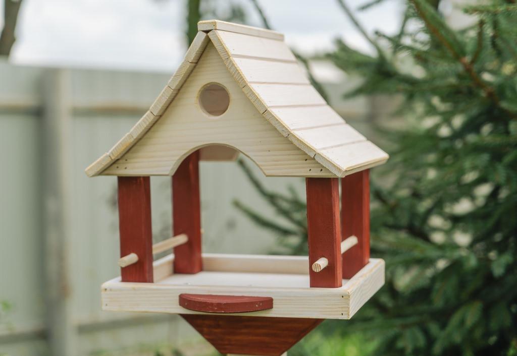 Кормушка для птиц и белок Сакура 28×27×32 см на ножке 135 см Белый - фото 8 Кормушка для птиц и белок Сакура 28×27×32 см на ножке 135 см Белый - фото 8