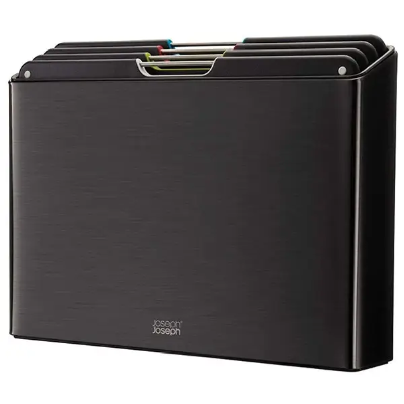 Набір дошок обробних Joseph Joseph Folio Steel 4 шт. Black (60171) - фото 5