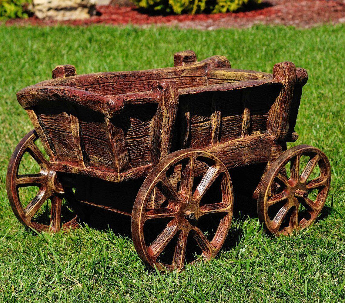 Подставка для цветов Телега (153) - фото 2