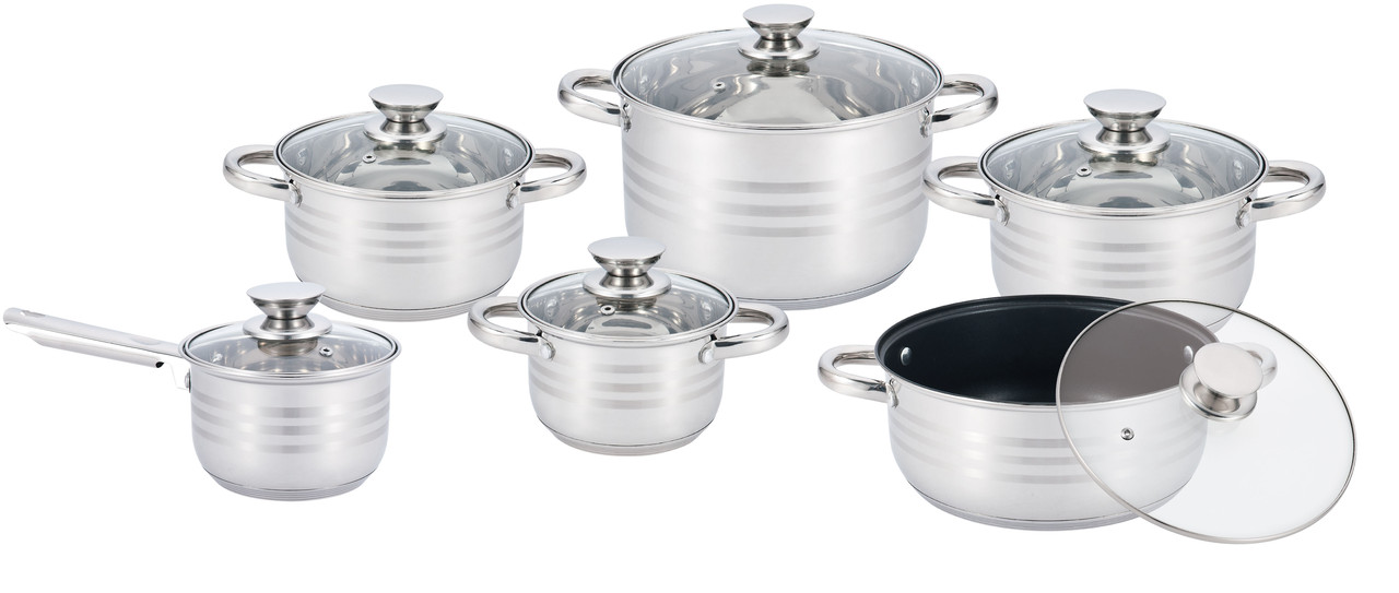 Набор кастрюль UNIQUE UN-5036 12 пр.