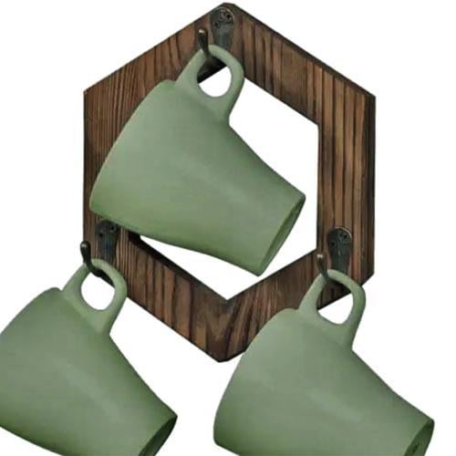 Органайзер для кружек из дерева Арегуни Капучино (СДК-007509)