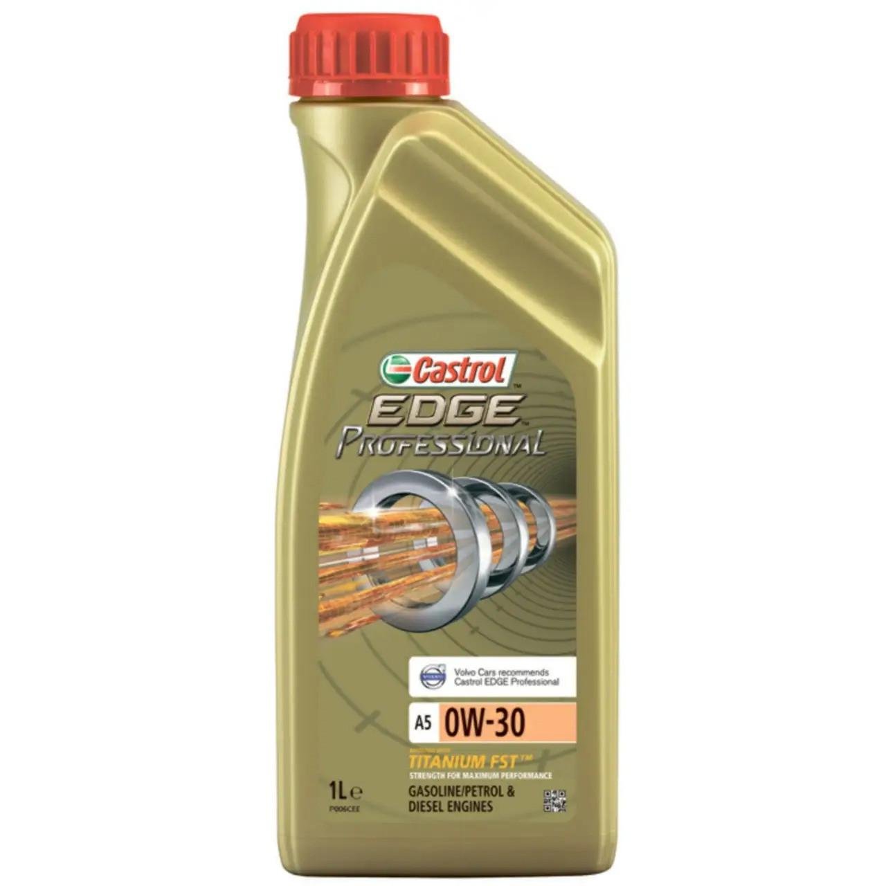 Моторне масло Castrol Edge Professional A5 0W-30 Volvo ORG 1 л (15AF7A)