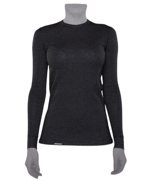 Футболка женская с длинным рукавом Tramp Soft Winter Activ (TRUL-015T-Black-L)