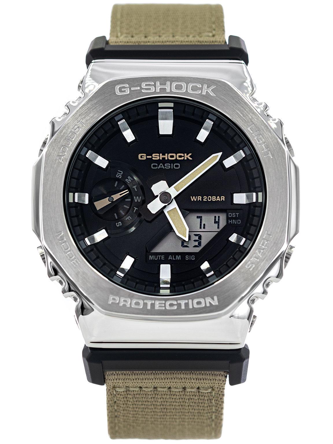 Часы Casio G-SHOCK GM-2100C-5AER Металл Covered (6436)