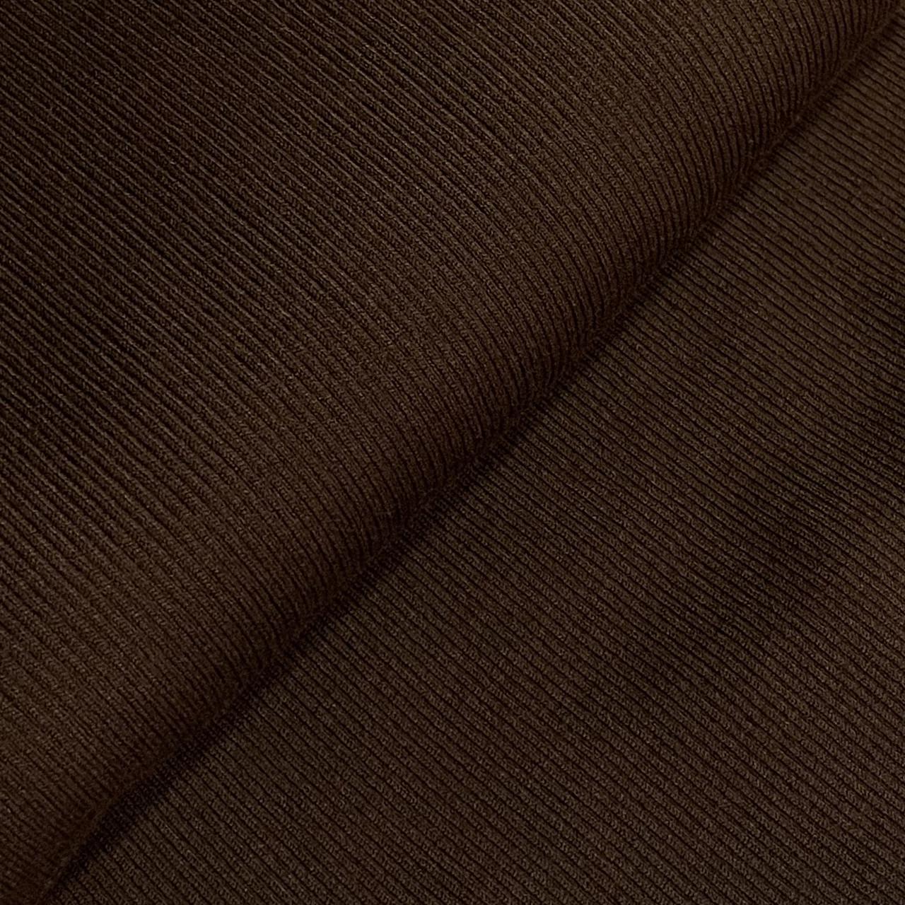 Довязь трикотажная кашкорсе рибана Коричневый (24479518) - фото 1 Довязь трикотажная кашкорсе рибана Коричневый (24479518) - фото 1