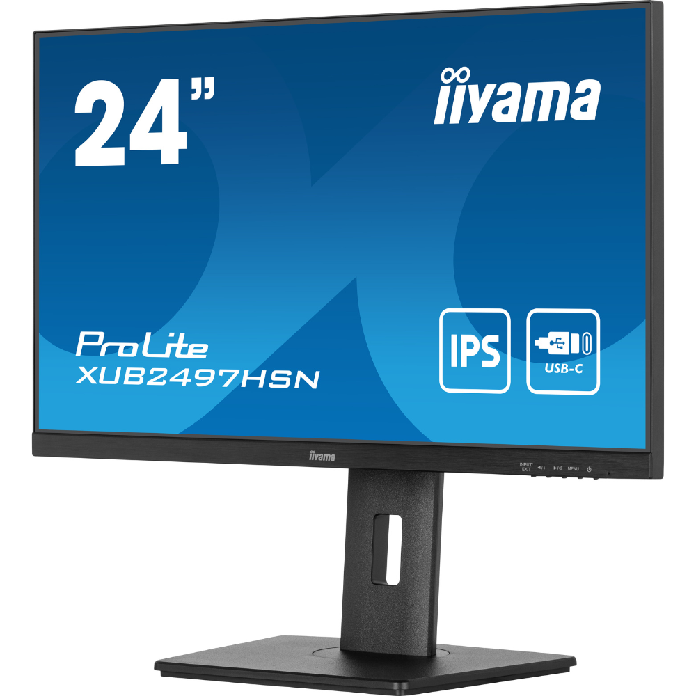 Монитор Iiyama XUB2497HSN-B1 Черный - фото 2