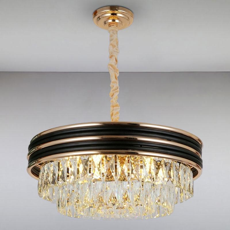 Люстра  Light House LS-15241-11 подвесная хрустальная Золотой (8738)