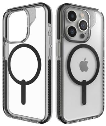 Чехол противоударный Gear4 Piccadilly MagSafe Case для Apple Iphone 15 Pro Max 6,7" Transparent/Black (11774677) Чехол противоударный Gear4 Piccadilly MagSafe Case для Apple Iphone 15 Pro Max 6,7" Transparent/Black (11774677)