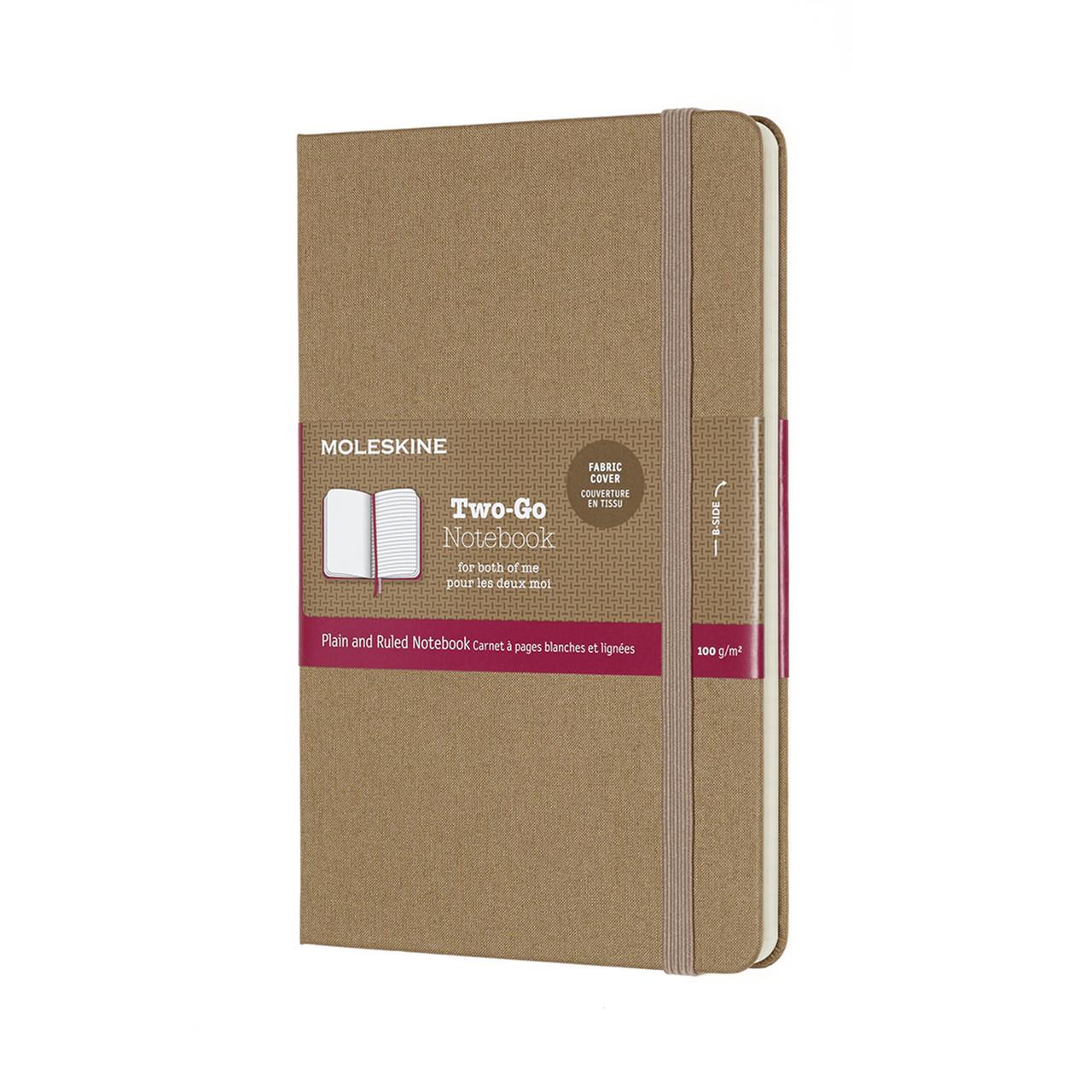 Блокнот Moleskine Limited Two-Go медиум средний 11,5х18 см 144 страницы Бежевый (8058647620206)