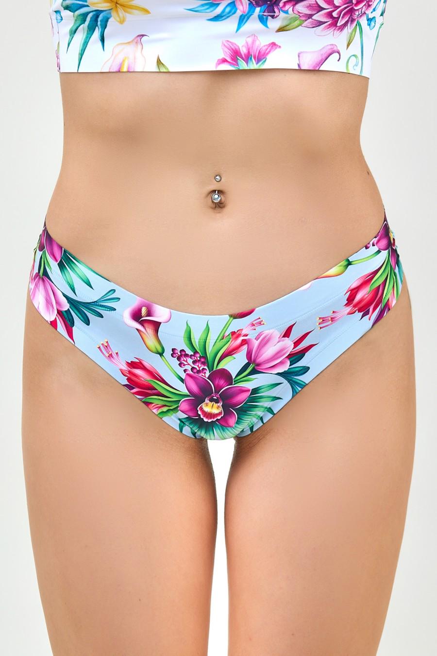 Трусики женские Mememe стринг с ярким принтом L Разноцветный (85072-60232-82)