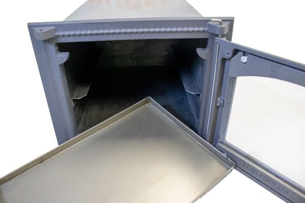 Духовка для печи BDК стальная с жаропрочным стеклом малая 285х245х420 мм (106893) - фото 2 Духовка для печи BDК стальная с жаропрочным стеклом малая 285х245х420 мм (106893) - фото 2