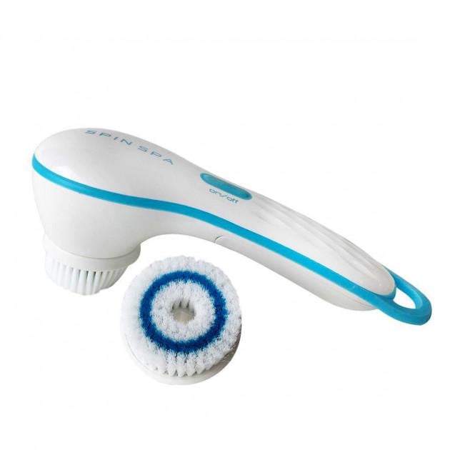 Массажная электрическая щетка для умывания и чистки лица Spin Spa Cleaning Facial Brush (b58ec2aa) Массажная электрическая щетка для умывания и чистки лица Spin Spa Cleaning Facial Brush (b58ec2aa)