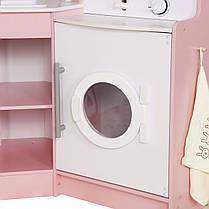 Кухня дитяча кутова дерев'яна AVKO Пальма Pink звукові та світлові ефекти - фото 3 Кухня дитяча кутова дерев'яна AVKO Пальма Pink звукові та світлові ефекти - фото 3