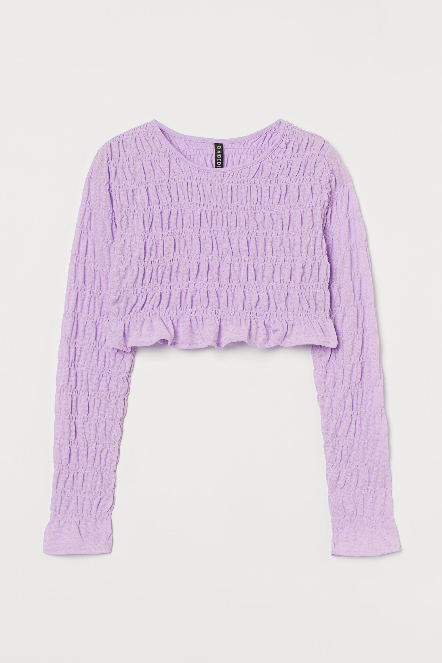 Топ DIVIDED XS Бузковий (S1106947930)