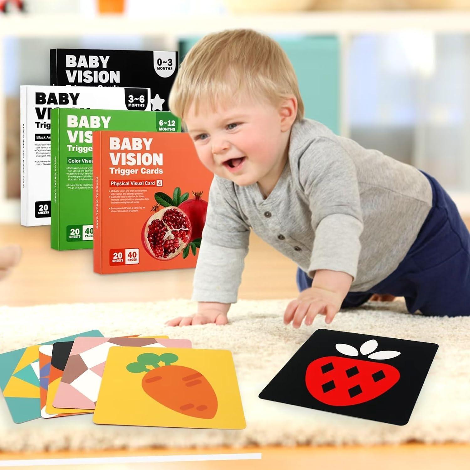 Картки Монтессорі для візуальної стимуляції та дошкільної освіти 12-36 місяців (15265754) - фото 4