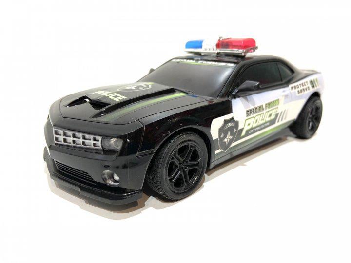 Машинка на радиоуправлении Limo Toy АвтоСвіт AS-2722 Chevrolet Camaro полицейская (39396316)