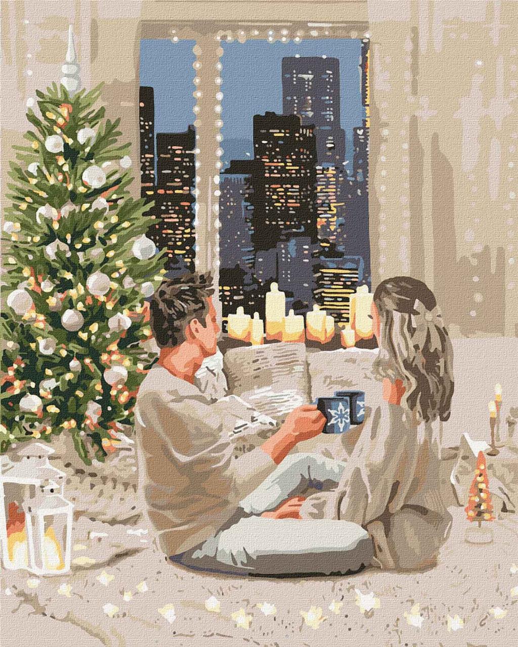 Картина по номерам Идейка Лучший новый год 40х50 см (KHО4771)