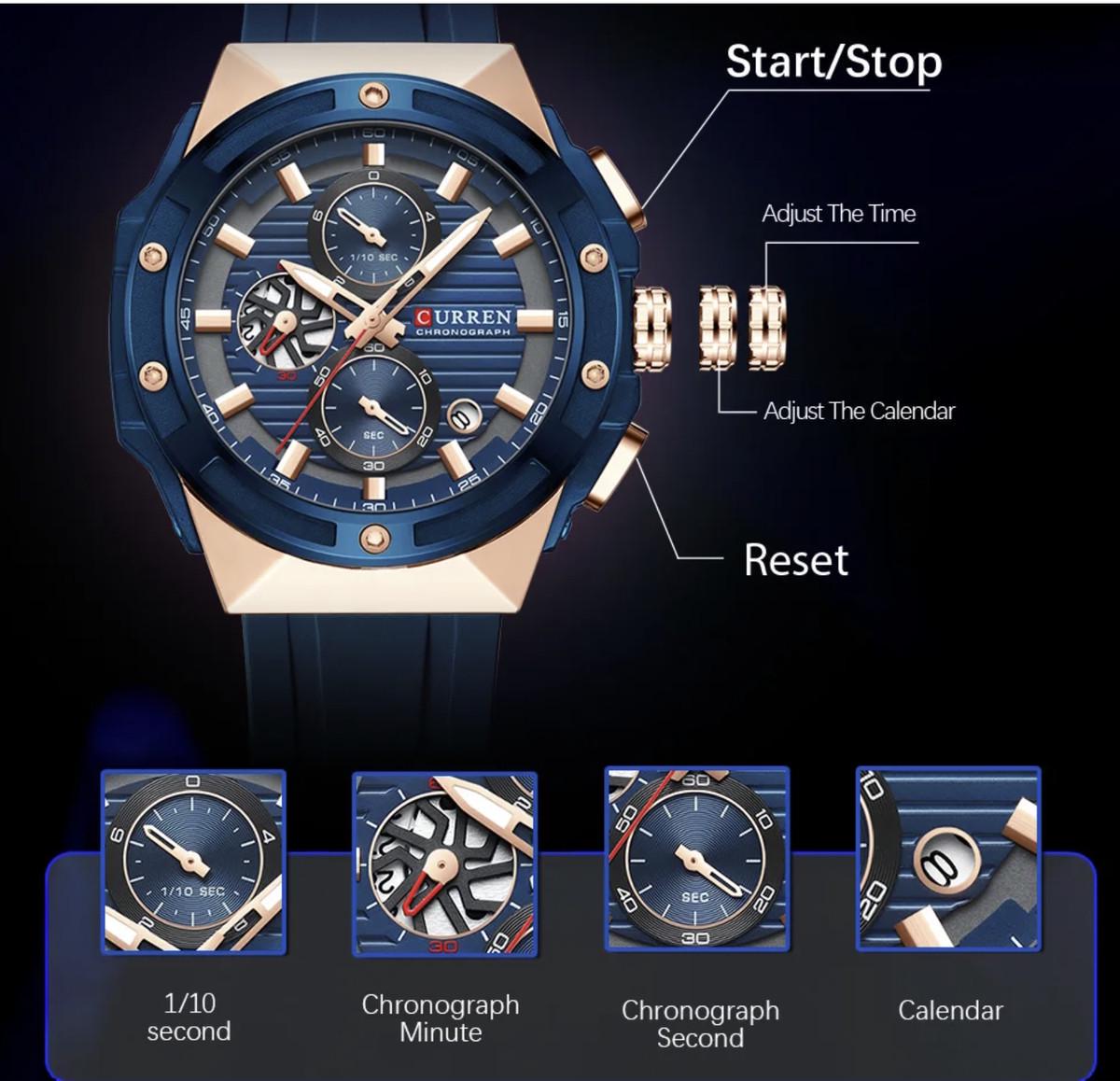 Часы наручные Curren Barca (2435837593) - фото 6