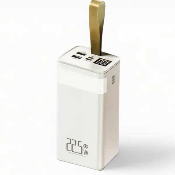 Повербанк LEVINO N50 30000 mAh с фонарем USB C USB A Micro USB