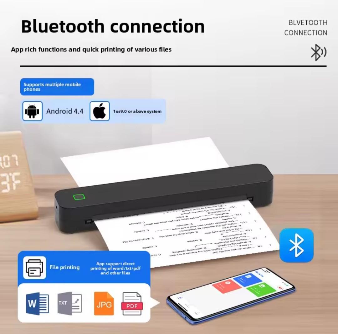 Термопринтер беспроводной портативный А4 - фото 5 Термопринтер беспроводной портативный А4 - фото 5