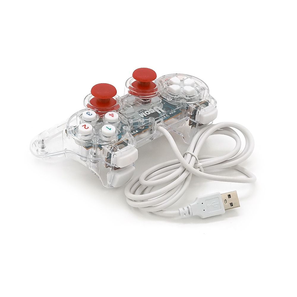 Геймпад Brazzers Energy Hub BR-Ucom USB 2.0 проводной для ПК прозрачный (26225097) - фото 1