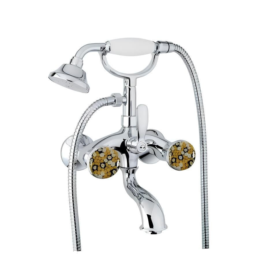 Смеситель для ванны SANTAN MURRINE 181 CO 0600 ch/g с душевым гарнитуром (111341)