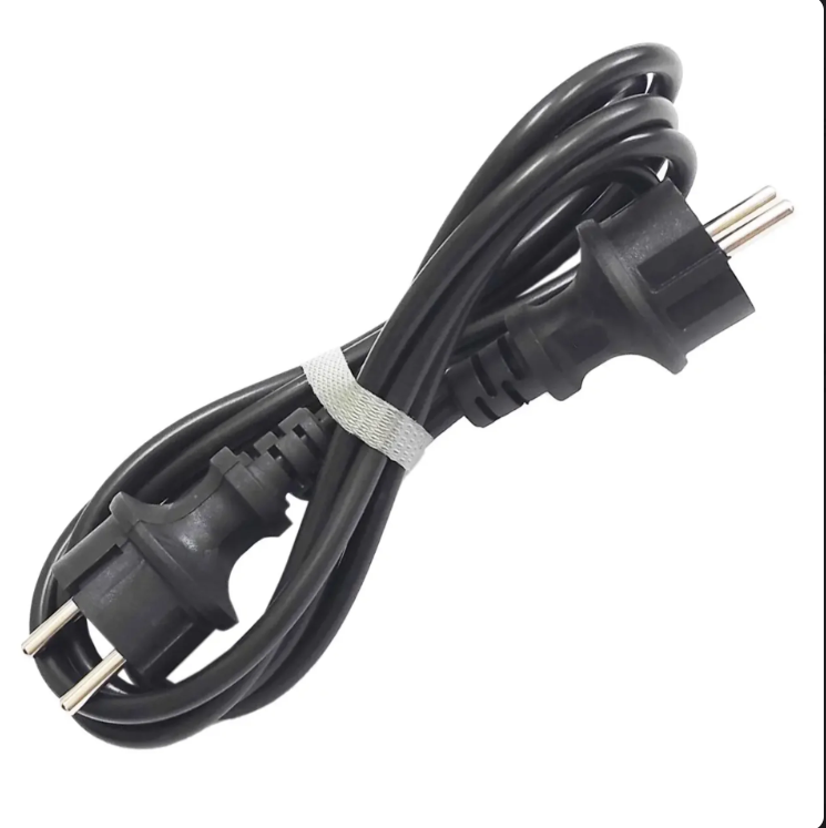 Кабель с двумя литыми вилками для подключения генератора удлинитель 10 м ГОСТ 2х1,5 мм2 3680 Вт 16 А (НФ-000035311)