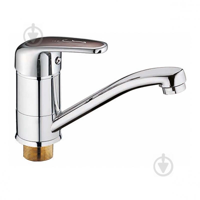 Смеситель для кухни HAIBA MAGIC 555 15 см с красной ручкой (HB0673) Смеситель для кухни HAIBA MAGIC 555 15 см с красной ручкой (HB0673)