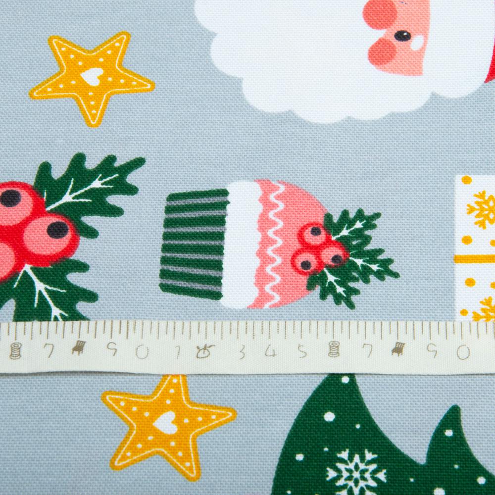 Тканина декоративна скатерна Санта бавовна з водовідштовхувальним просоченням 220 гр/м2 180 см Сірий (26932) - фото 6 Тканина декоративна скатерна Санта бавовна з водовідштовхувальним просоченням 220 гр/м2 180 см Сірий (26932) - фото 6