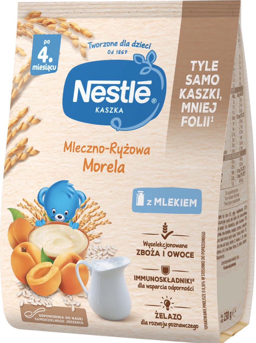 Молочно-рисова каша Nestle з абрикосом для дітей від 4 місяців 230 г