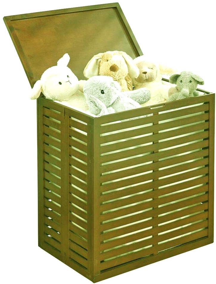 Корзина для белья из дерева Районг 59х35х52 см Мускат (КЗБ-59350407)