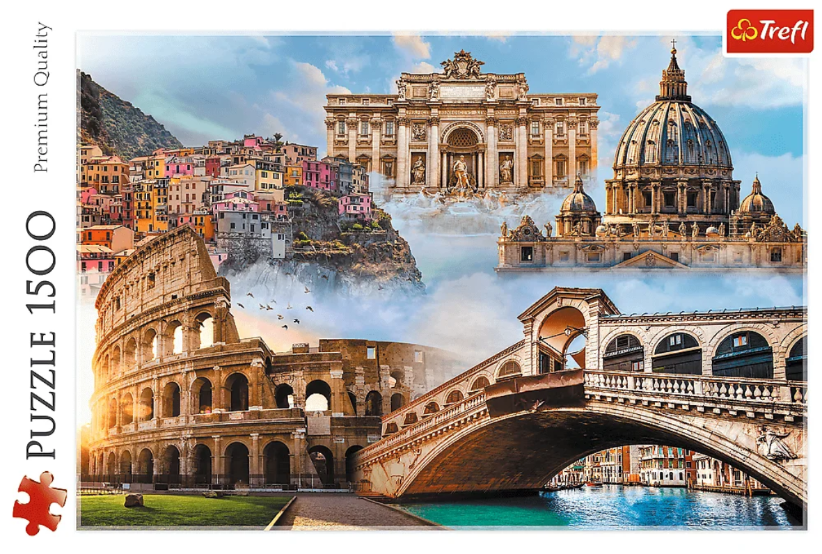 Пазл Trefl Любимые места Италии 1500 эл. - фото 2
