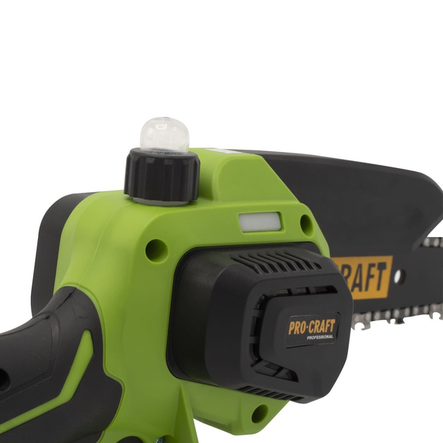 Пила аккумуляторная цепная PRO-CRAFT PKA-44 18V длина шины без АКБ и ЗУ 300 мм - фото 3 Пила аккумуляторная цепная PRO-CRAFT PKA-44 18V длина шины без АКБ и ЗУ 300 мм - фото 3