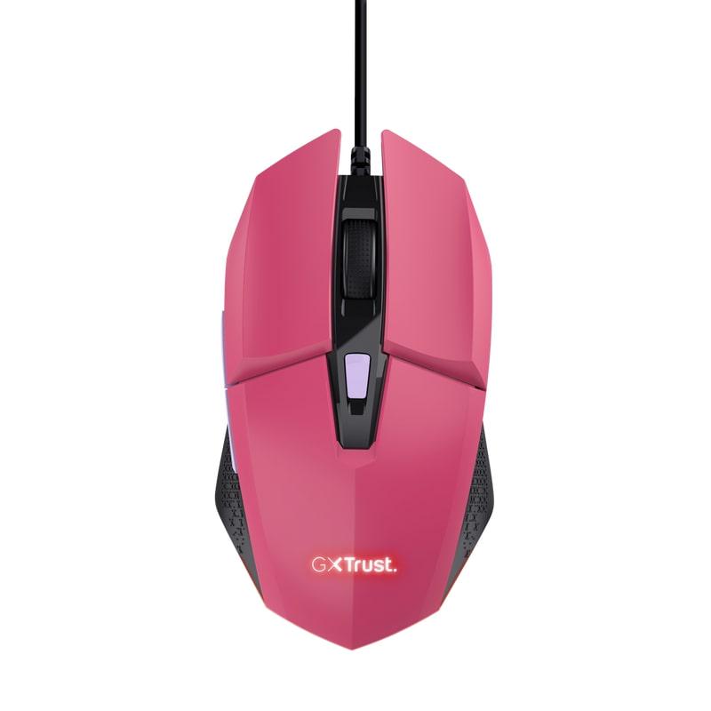 Компьютерная мышка Trust GXT 109 FELOX RGB Pink (25068)