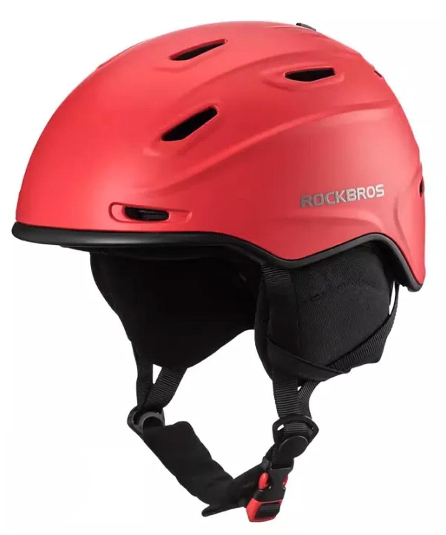 Горнолыжный шлем ROCKBROS HK04 M 56-58 см In-Mold Красный (RB-HK04-5068)