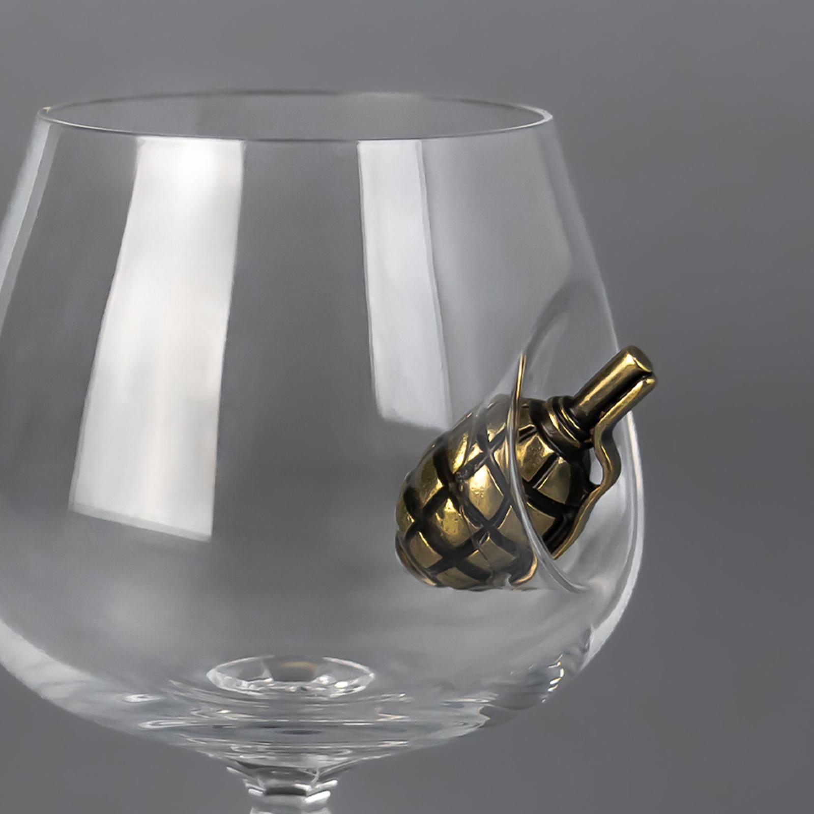 Коньячный бокал VSKLO с лимонкой 265 мл - фото 2 Коньячный бокал VSKLO с лимонкой 265 мл - фото 2