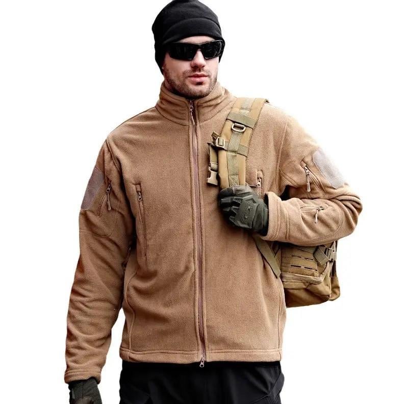 Куртка флісова Solve для активного відпочинку L Койот (KT6000435) - фото 1 Куртка флісова Solve для активного відпочинку L Койот (KT6000435) - фото 1