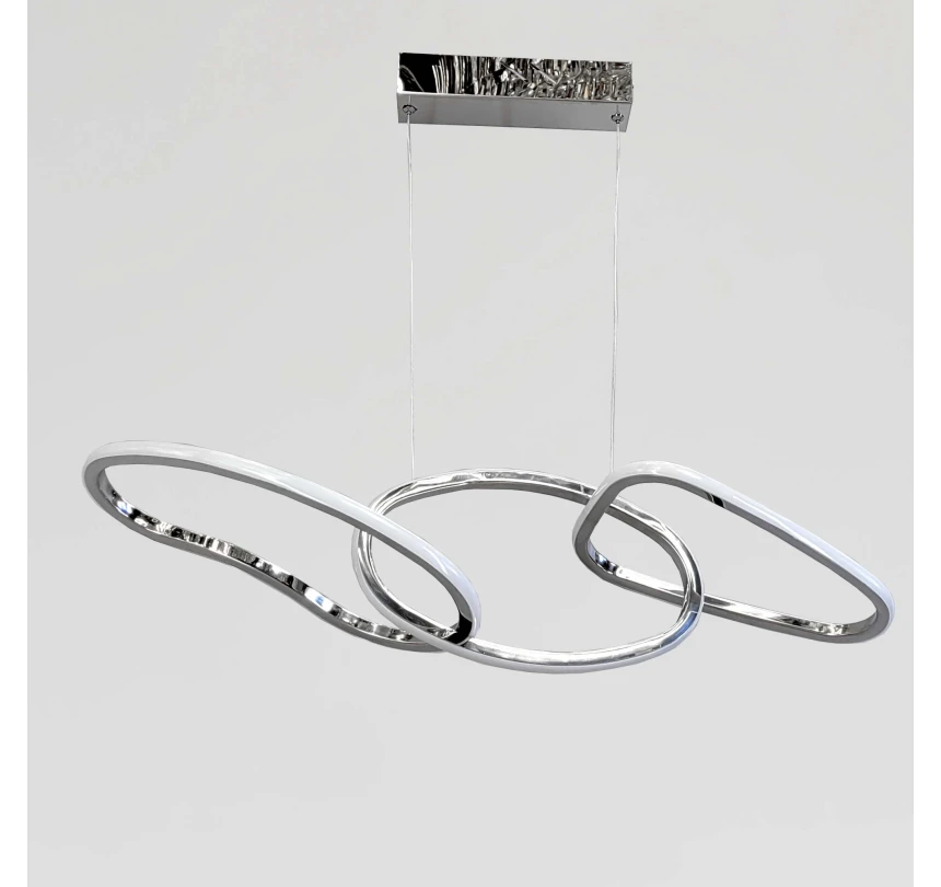 Люстра Infinity Chrome LED нейтральный свет 52W (2070/3CH)