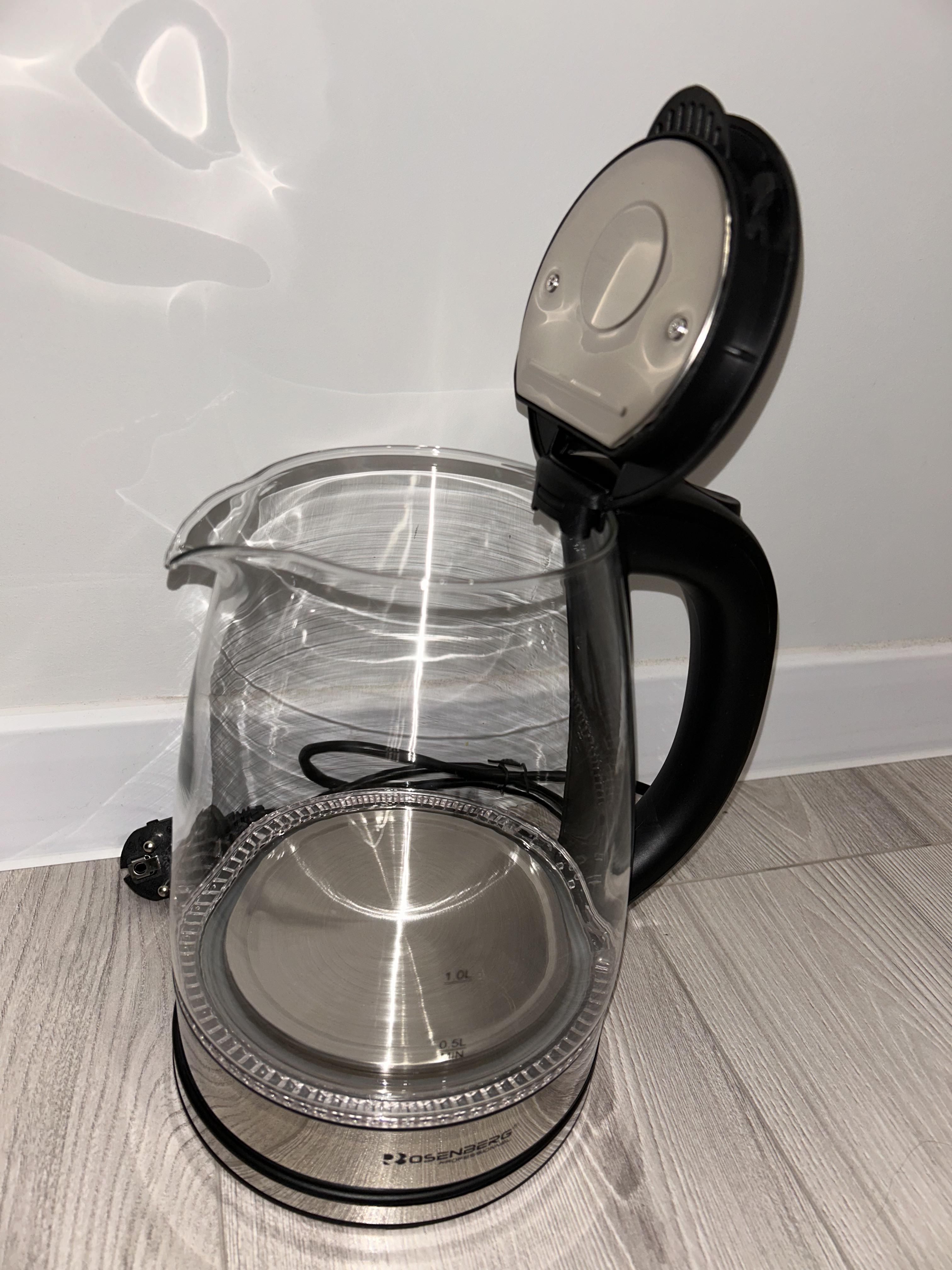 Электрочайник Rosenberg HW1821 с LED-подсветкой - фото 2 Электрочайник Rosenberg HW1821 с LED-подсветкой - фото 2